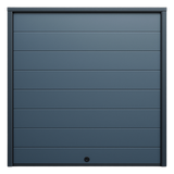 Puerta D / Garage D / Alta Calidad / Linea Central / Color GRIS / acabdo DELUXE / 18X7 pies / AISLADA / Estilo Americana.