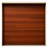 Puerta de Garage de Alta Calidad / Estilo Americano / Acabado Laminado PREMIUM / Color Madera Clara / 20x7 Pies.