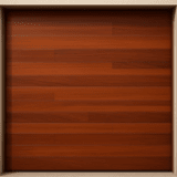 Puerta de Garage de Alta Calidad / Estilo Americano / Acabado Laminado PREMIUM / Color Madera Clara / 8x8 Pies.