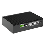 Servidor de Gestión de Tráfico DS-TP50-16R / 16 Cámaras hasta 12MP / 4 Bahías SATA 8TB c/u / H.264-H.265 / GPS-4G-WiFi Opcional / -40°C a 70°C / 16 Puertos Gigabit Ethernet