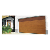Puerta de Garage D/ Alta calidad / 9x9 pies / AISLADA / Estilo Americana / Imitacion Madera / Golden Oak / Linea Central .