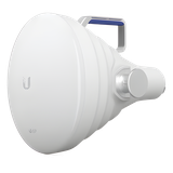 Antena Sectorial 30° tipo Horn para Multipunto, 19.5 dBi. Rango extendido 5.15 - 6.875 GHz. Alto aislamiento al ruido. Compatible solo con AF5XHD, RP5ACGEN2 y LTURocket